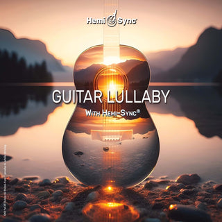 the album cover for Ricardo Cobo - Guitar Lullaby With Hemi-sync