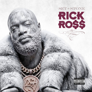 the album cover for Rick Ross - Set In Stone