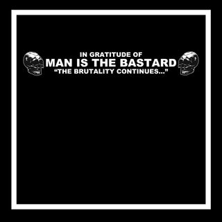 the album cover for In Gratitude Of Man Is The Bastard / Various - In Gratitude Of Man Is The Bastard / Various