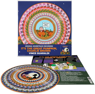 the album cover for Vince Guaraldi - It's the Great Pumpkin, Charlie Brown (zoetrope Vinyl/45rpm) [OST]