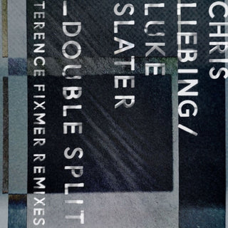 the album cover for Chris & Luke Slater Liebing - Double Split (terence Fixmer Remixes)