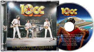 the album cover for 10cc - Across The Airwaves