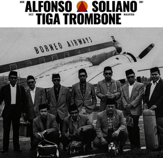 the album cover for Alfonso Soliano - Tiga Trombone