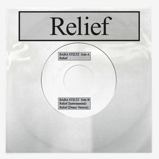 the album cover for Baba Stiltz - Relief