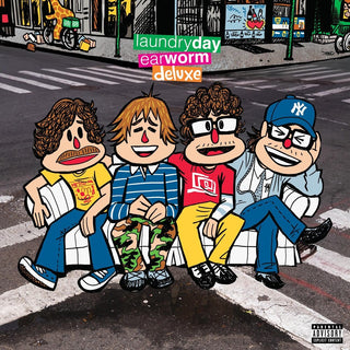 the album cover for Laundry Day - Earworm [Colored Vinyl] [Deluxe]