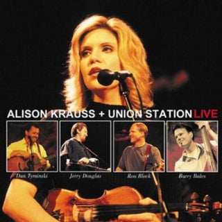 the album cover for Alison Krauss - Live