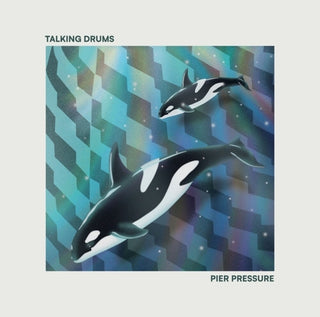the album cover for Talking Drums - Pier Pressure