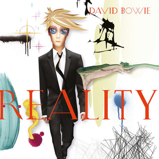 the album cover for David Bowie - Reality [Remastered] [Digipak] (Sft)