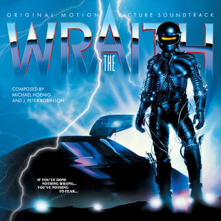 the album cover for Hoenig, Michael / Robinson, J Peter - The Wraith (Original Soundtrack)