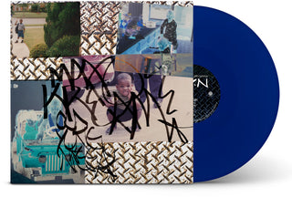 the album cover for Maxo Kream - O.Y.N (Blue) [Colored Vinyl]