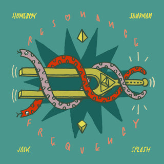 the album cover for Homeboy Sandman & Jack Splash - Resonance Frequency