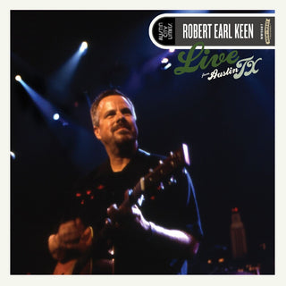 the album cover for Robert Earl Keen - Live From Austin, Tx [Indie Exclusive] Red, White, Blue (Blue)