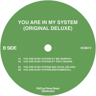 the album cover for Kerri Chandler - You Are In My System (Original Deluxe Version)