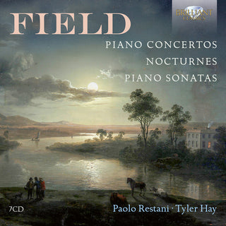 the album cover for Tyler Hay - Field: Pno Concertos Nocturnes Pno Sonata