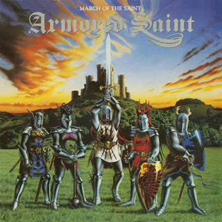 the album cover for Armored Saint - Armored Saint - March of the Saint