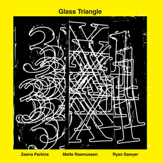 the album cover for Glass Triangle - 3 X 1