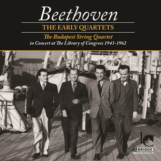the album cover for SCHUBERT/BRAHMS - Early String Quartets