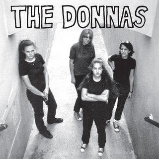 the album cover for Donnas - Donnas - Analog - Clear W/ Black & Purple [Colored Vinyl]