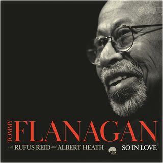 the album cover for Tommy Flanagan - So In Love