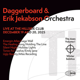 the album cover for Daggerboard & Erik Jekabson  Orchestra - Axes Volume Iv: Winter Solstice