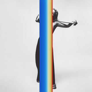 the album cover for Sylvan Esso - Ow [Indie Exclusive Angel of Death Purple]