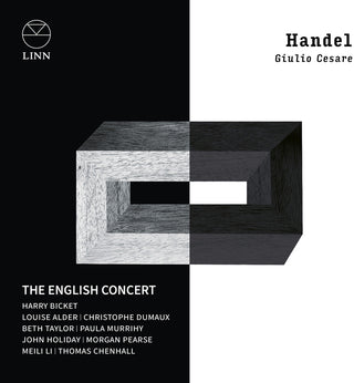 the album cover for English Concert - Handel: Giulio Cesare
