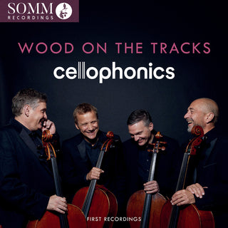 the album cover for Cellophonics - Wood On The Tracks