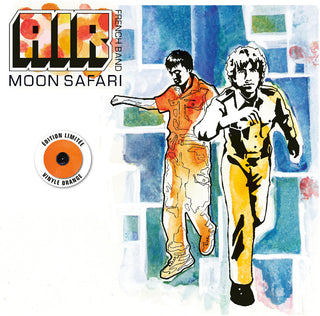 the album cover for AIR - Moon Safari [Colored Vinyl] (Org)