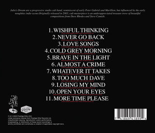 the album cover for Julia's Dream - Hindsight