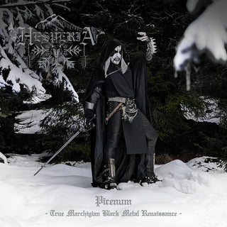 the album cover for Hesperia - Picenum (True Marchigian Black Metal Renaissance)