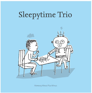 the album cover for Sleepytime Trio - Memory Minus Plus Minus - Clear Vinyl [Clear Vinyl]