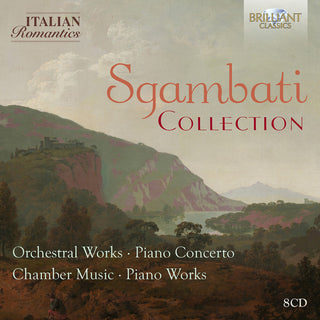 the album cover for Federica Gaia Caporiccio - Sgambati Collection (Italian Romantics Series)