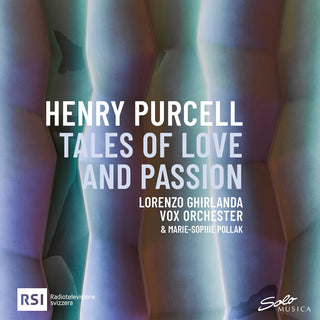 the album cover for Vox Orchester - Henry Purcell: Tales Of Love & Passion