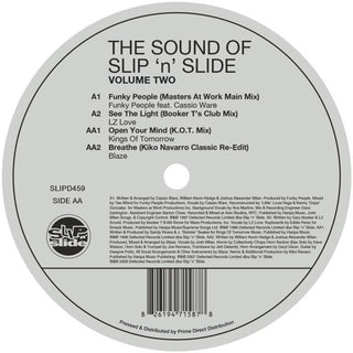 the album cover for Sound Of Slip 'n' Slide Vol. 2 / Various - Sound Of Slip 'n' Slide Vol. 2 / Various