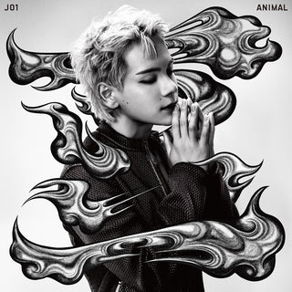 the album cover for JO1 - ANIMAL [Member Solo Jacket ver. MÁME]