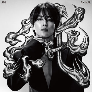 the album cover for JO1 - ANIMAL [Member Solo Jacket Ver Junki]