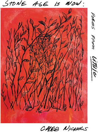 the album cover for Caleb Nichols - Stone Age Is Now: Poems From Lithic