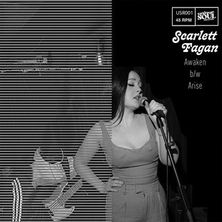 the album cover for Scarlett Fagan - Awaken b/w Arise