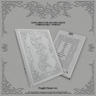 the album cover for Alpha Drive One - Alpha Drive One 2nd Mini Album