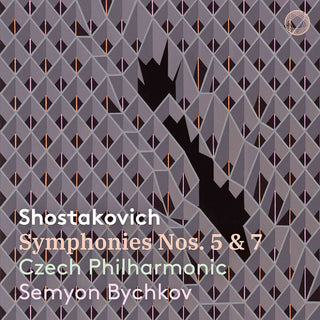 the album cover for Czech Philharmonic - Shostakovich: Syms Nos. 5 & 7