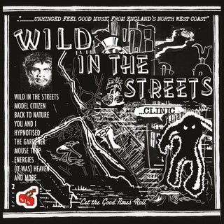 the album cover for Clinic - Wild In The Streets