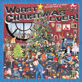 the album cover for Sufjan Stevens - Worst Christmas Ever