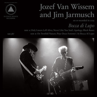 the album cover for Jozef Van Wissem and Jim Jarmusch - Bocca di Lupo and Mouth of the Wolf