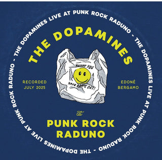 the album cover for Dopamines - Live At Punk Rock Raduno