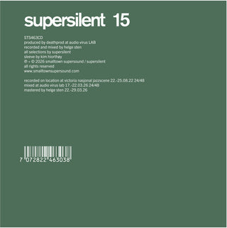 the album cover for Supersilent - 15