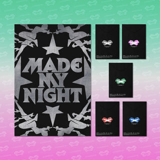 the album cover for LE SSERAFIM - Made My Night [Compact Ver]