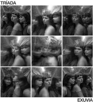 the album cover for Triada - Exuvia