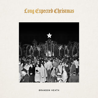 the album cover for Brandon Heath - Long Expected Christmas