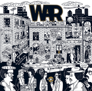 the album cover for War - Vinyl: 1971-1975