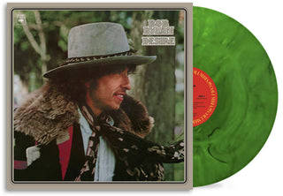the album cover for Bob Dylan - Desire - [D2C / Indie Exclusive Cypress Green Marbled]